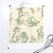 Toile Farmhouse Pet Cottagecore Plants De Jouy Custom Printed Fabric by Spoonflower Various Fabrics by the Yard or Fat Quarter